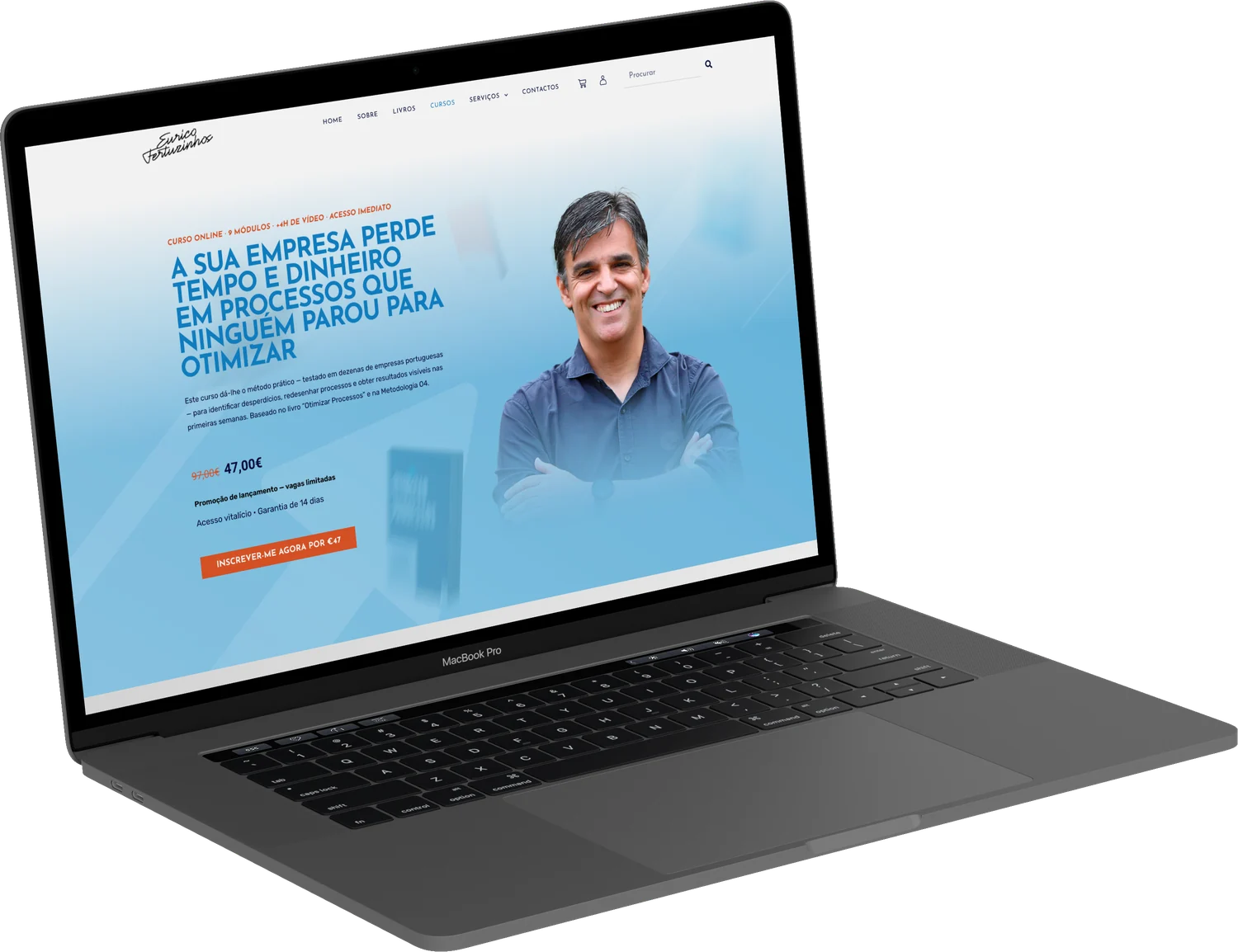 Vender formação online