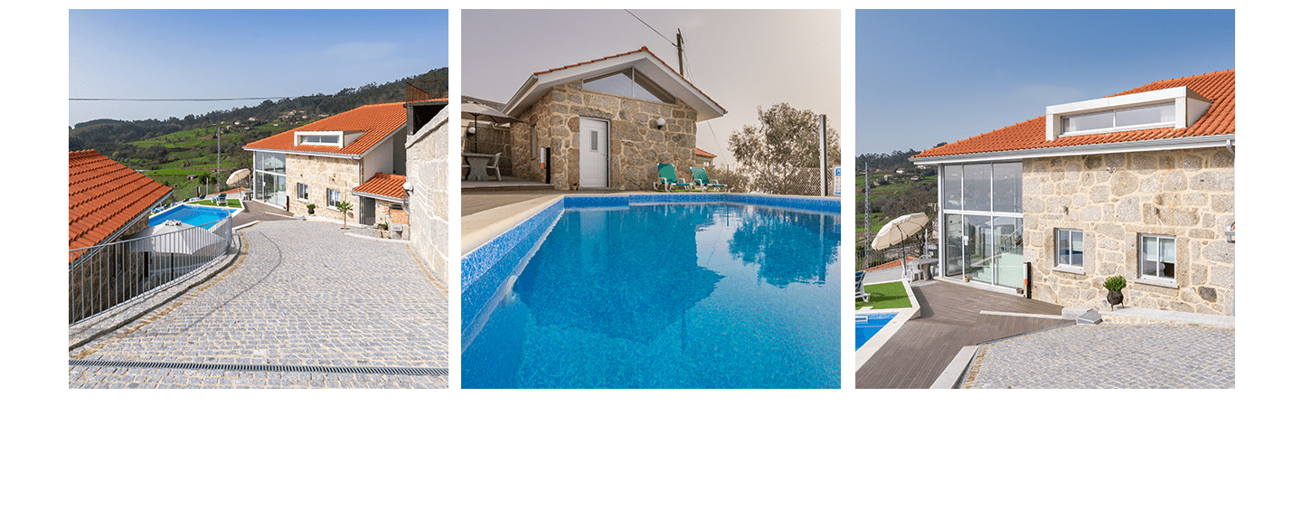 casa com piscina