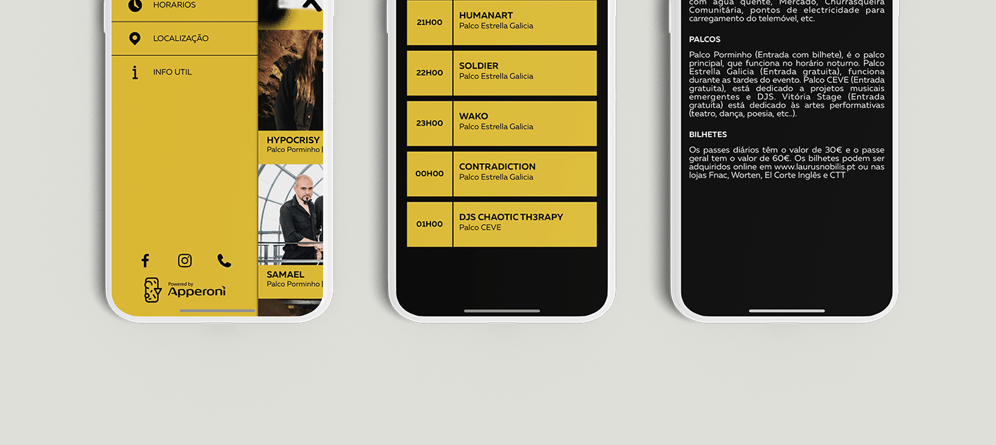 screen da aplicação