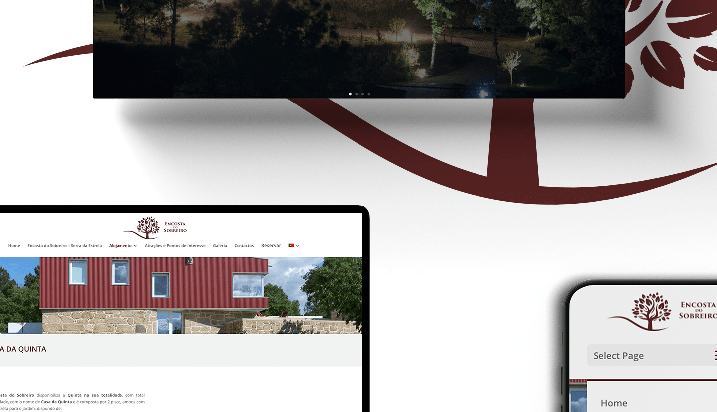 screen de website